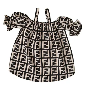 پیراهن دخترانه مدل کش دوزی