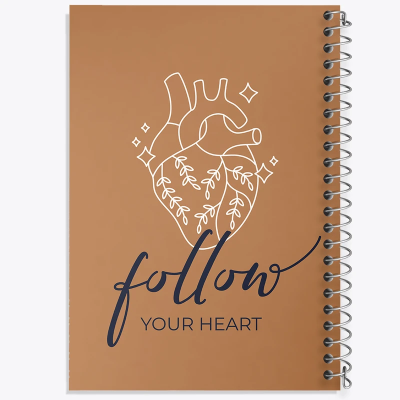 دفتر نت موسیقی 50 برگ خندالو مدل قلب کد N882