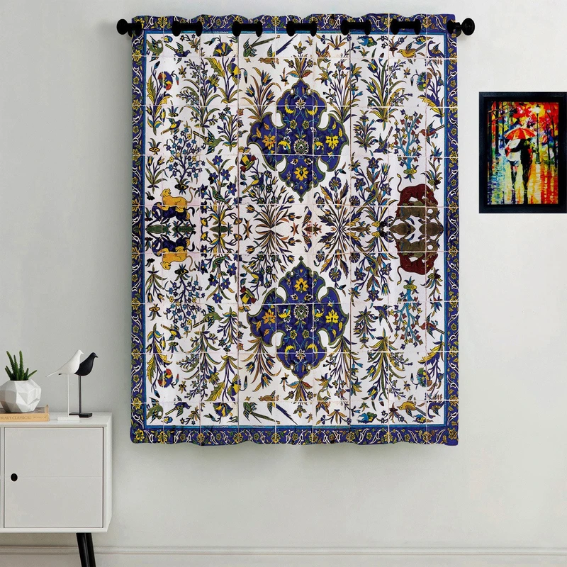 پرده رنس مدل C2-50021 ارتفاع 190 سانتی متر