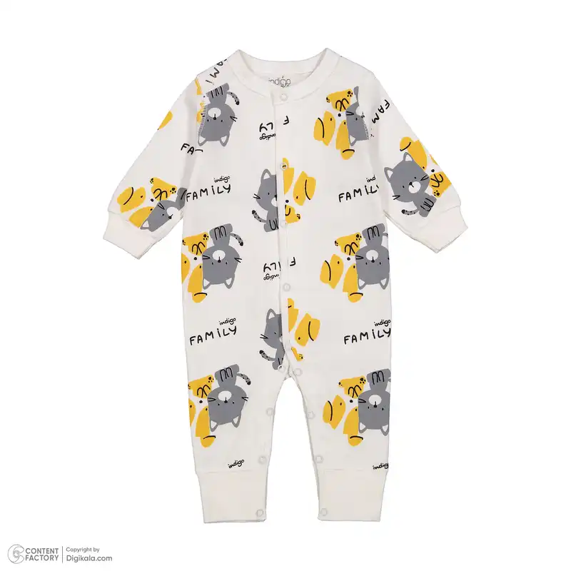 سرهمی نوزادی پسرانه ایندیگو مدل 420154