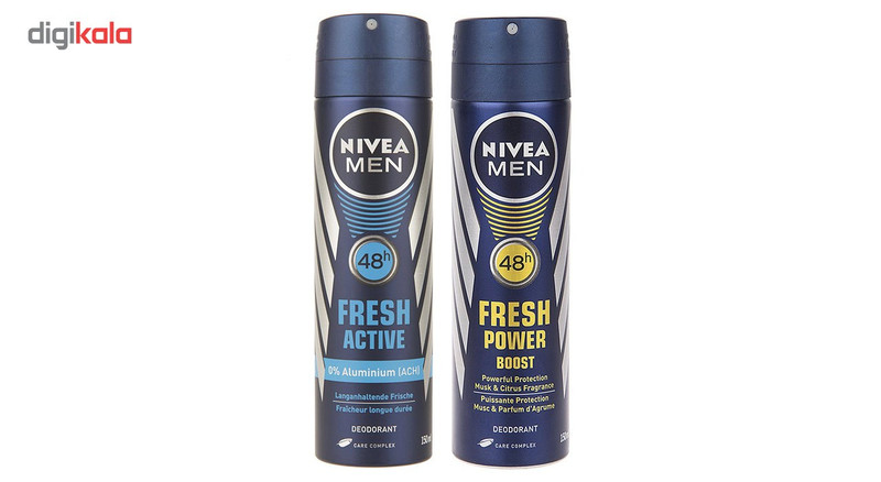 پک اسپری مردانه نیوآ مدل Fresh Power Boost و Fresh Active