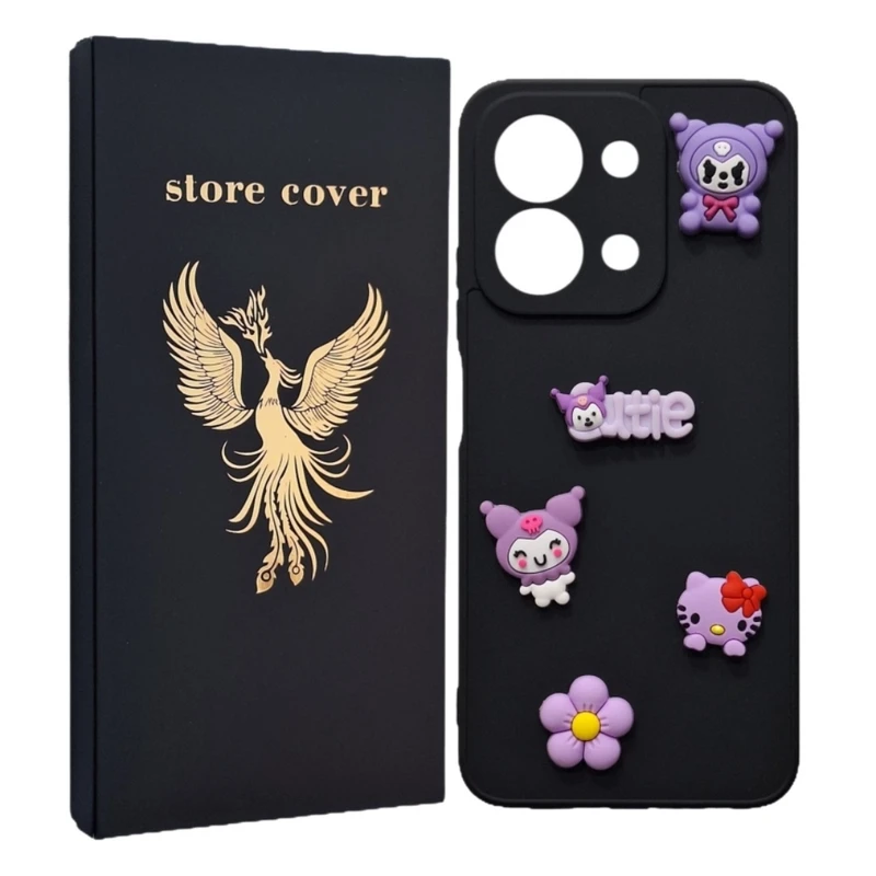 کاور استور کاور طرح کرومی مدل 15c مناسب برای گوشی موبایل شیائومی Redmi 15C 4G