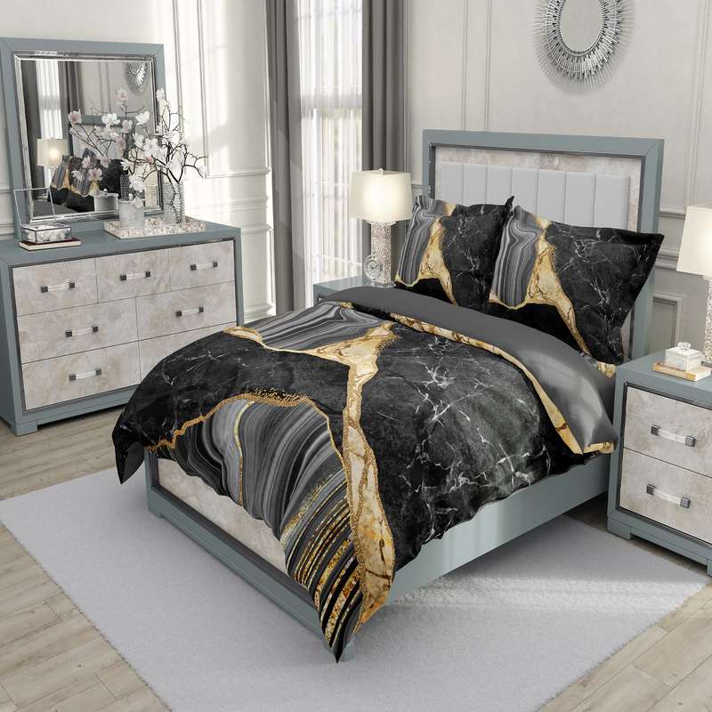سرویس روتختی مدل Marble دو نفره 6 تکه