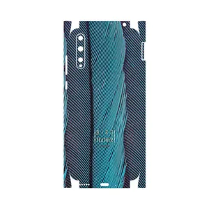 MAHOOT Turquoise feathers-FullSkin Cover Sticker for Huawei Y8p