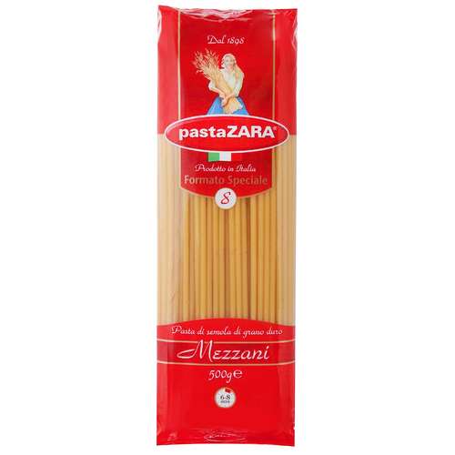 پاستا پاستا زارا مدل Mezzani مقدار 500 گرم