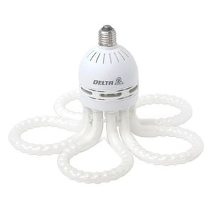 نقد و بررسی لامپ کم مصرف 105 وات دلتا مدل گل پایه E27 توسط خریداران