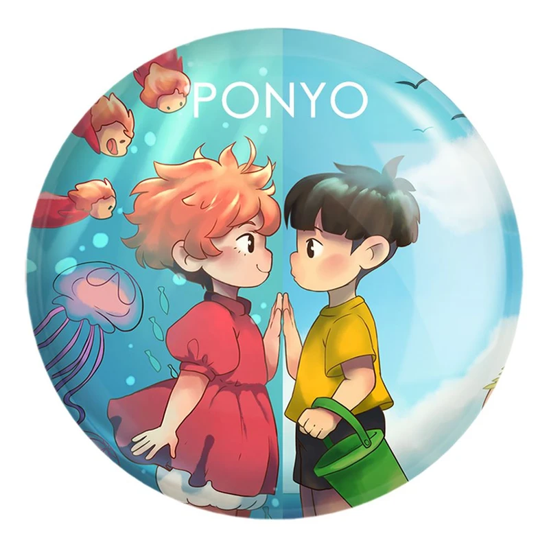 پیکسل خندالو طرح انیمه پونیو Ponyo کد 4895 مدل بزرگ