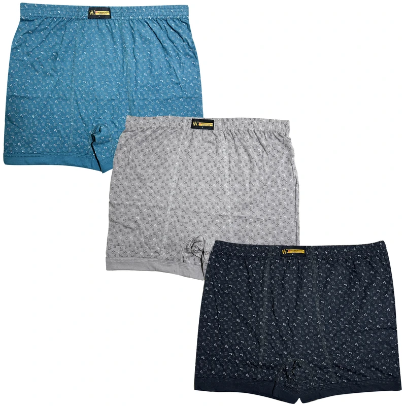 شورت مردانه وال مدل پادار کد V-t-01-635 بسته 3 عددی