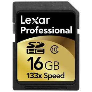 کارت حافظه SDHC لکسار مدل Professional کلاس 10 سرعت  133X ظرفیت 16 گیگابایت
