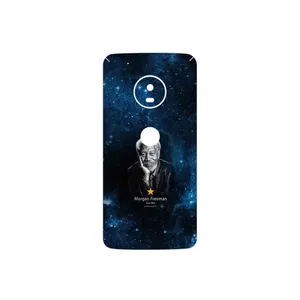 MAHOOT Morgan Freeman Cover Sticker for Motorola Moto G5 Plus