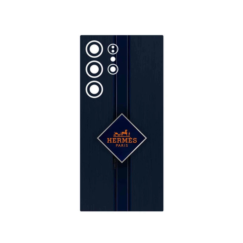 برچسب پوششی ماهوت مدل Hermes_Logo مناسب برای گوشی موبایل سامسونگ Galaxy S24 Ultra
