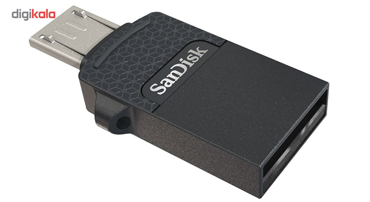 فلش مموری OTG سن دیسک مدل Dual Drive ظرفیت 16 گیگابایت