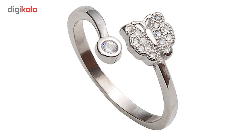 بند انگشتی نقره شهر جواهر مدل SJ-SR058
