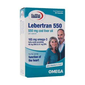 کپسول لبرترن 550 یوروویتال - بسته 60 عددی