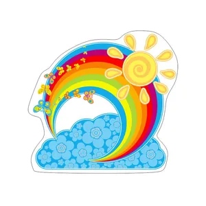 استند کیک طرح رنگین کمان کد 10