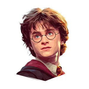 استیکر لپ تاپ و موبایل مدل سریال طرح فیلم هری پاتر Harry Potter کد 3976