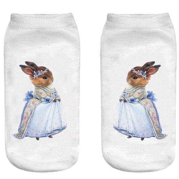 جوراب بچگانه طرح خانم خرگوشه کد o42 -  - 1