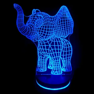 چراغ خواب کودک مدل بالبینگ سه بعدی  فیل کد 1365