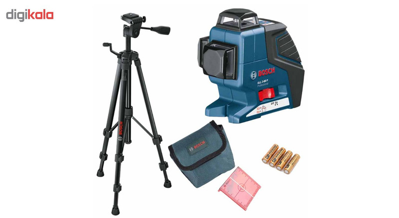 تراز لیزری بوش مدل GLL 3-80 P به همراه سه پایه BT 150