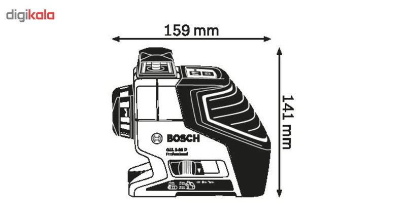 تراز لیزری بوش مدل GLL 3-80 P به همراه سه پایه BT 150 تراز لیزری بوش مدل GLL 3-80 P به همراه سه پایه BT 150