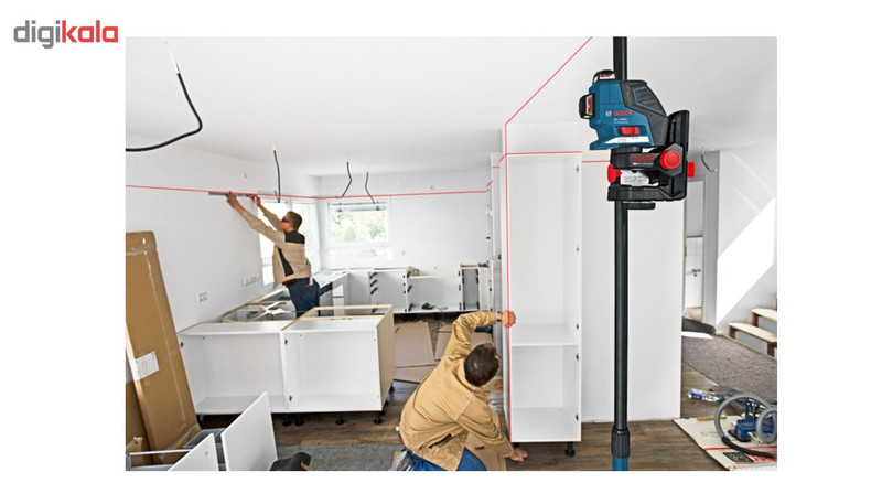 تراز لیزری بوش مدل GLL 3-80 P به همراه سه پایه BT 150 تراز لیزری بوش مدل GLL 3-80 P به همراه سه پایه BT 150