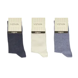 جوراب ساق بلند مردانه ویزیون کد VMS110.3Z5 بسته 3 عددی