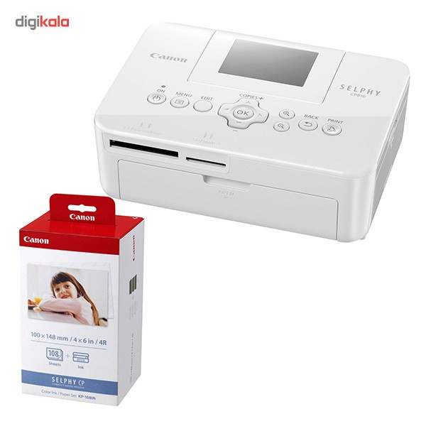 پرینتر کانن مدل Selphy CP810 همراه با کارتریج KP 108IN