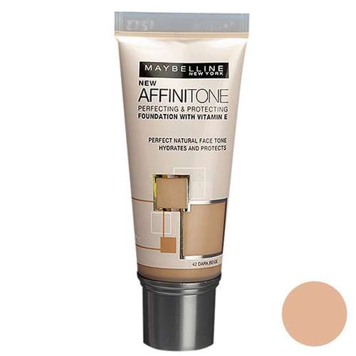 کرم پودر میبلین مدل Affinitione Rose Beige 17 حجم 30 میلی لیتر