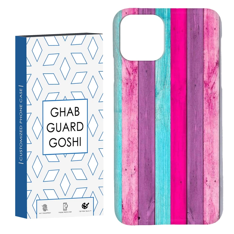 کاور قاب گارد گوشی طرح چوب رنگی کد Dimo-253 مناسب برای گوشی موبایل اپل  IPHONE 11 PRO MAX