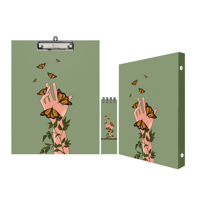 بسته لوازم تحریر پدیده نقش مدل پرواز بسته 3 عددی