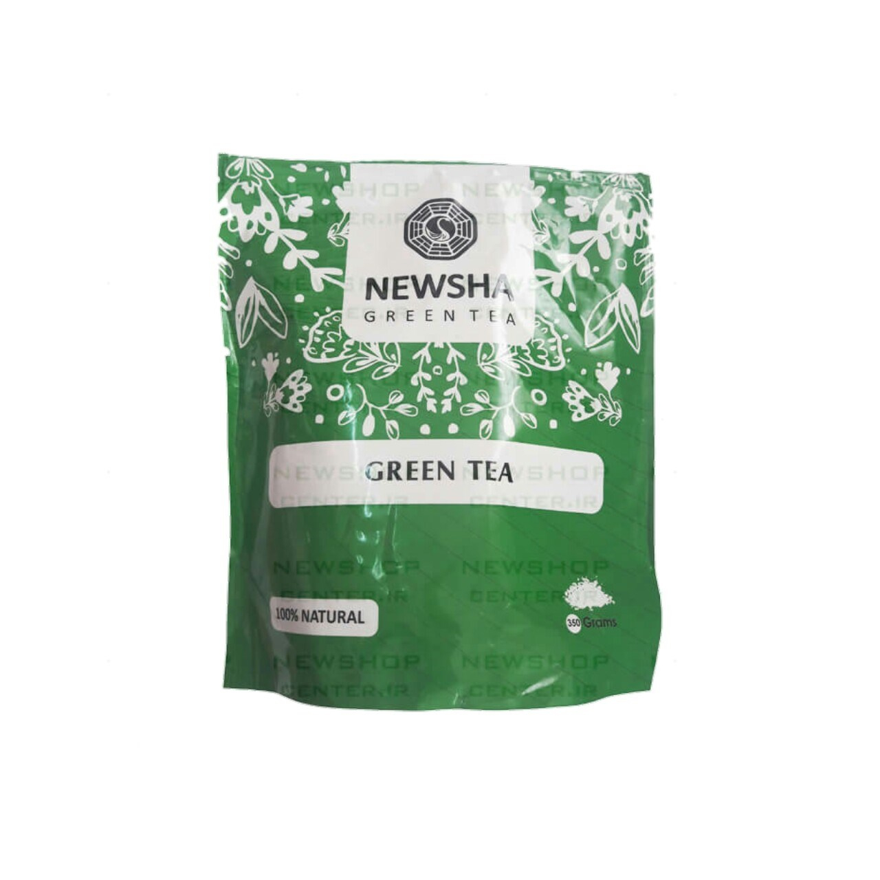 بسته چای سبز نیوشا مدل Green 350 بسته 350 گرمی
