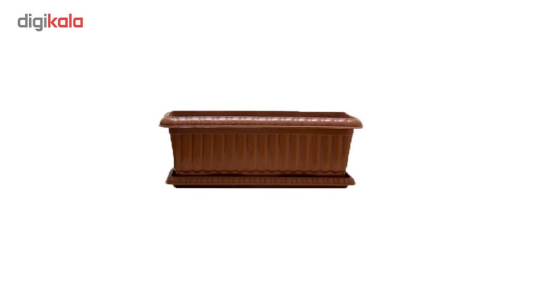 گلدان پلاستیکی403 نشاط ابعاد30/65 ارتفاع 25