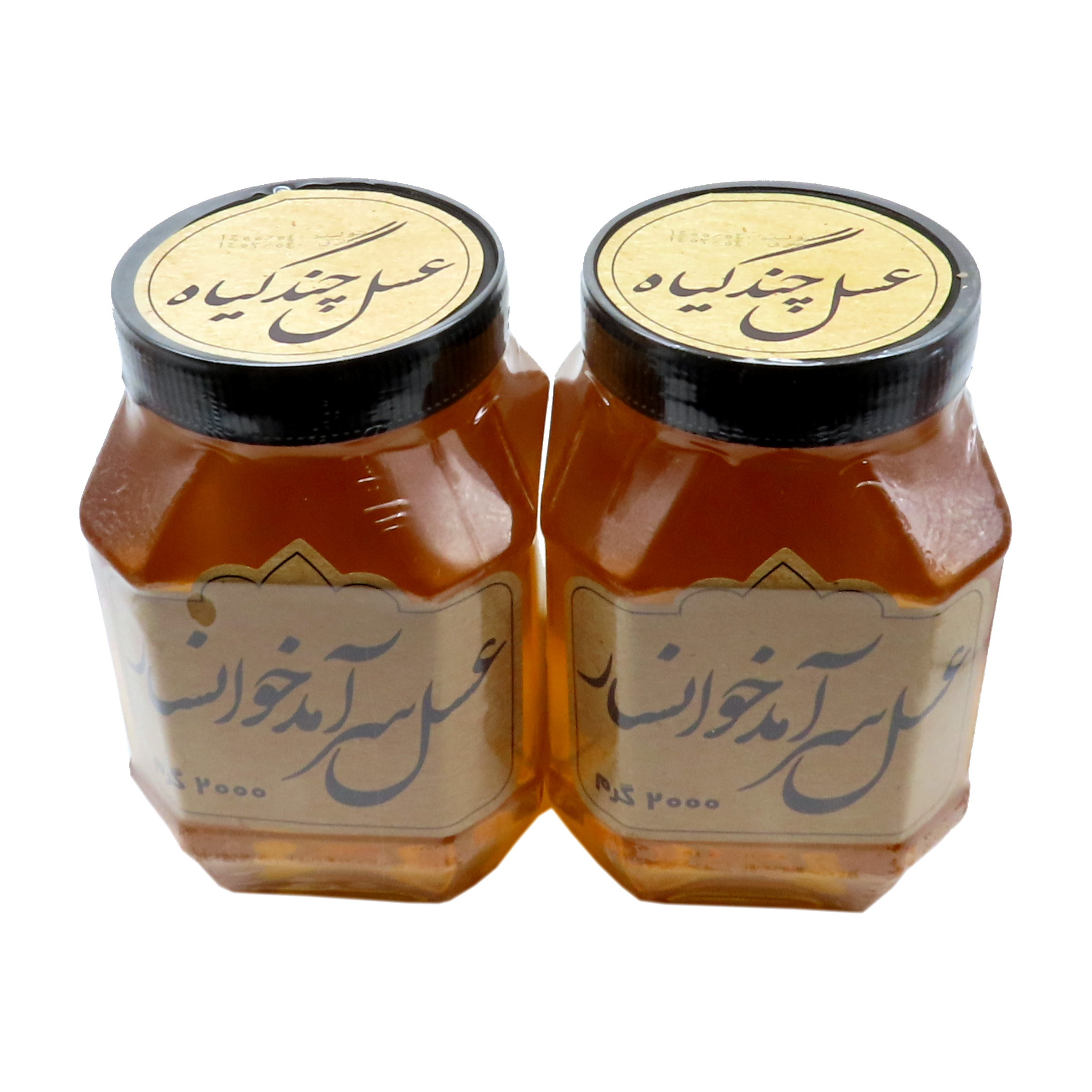 عسل طبیعی سرآمد چند گیاه - 2 کیلوگرم بسته 2 عددی