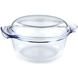 خوراک پز پیرکس مدل Round حجم 2.5 لیتر