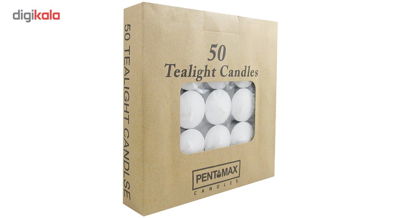 شمع وارمر PENT MAX مدل Tealight بسته 50 عددی