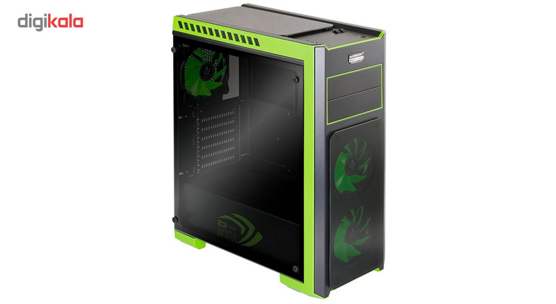 کیس کامپیوتر گرین مدل Z3 Crystal