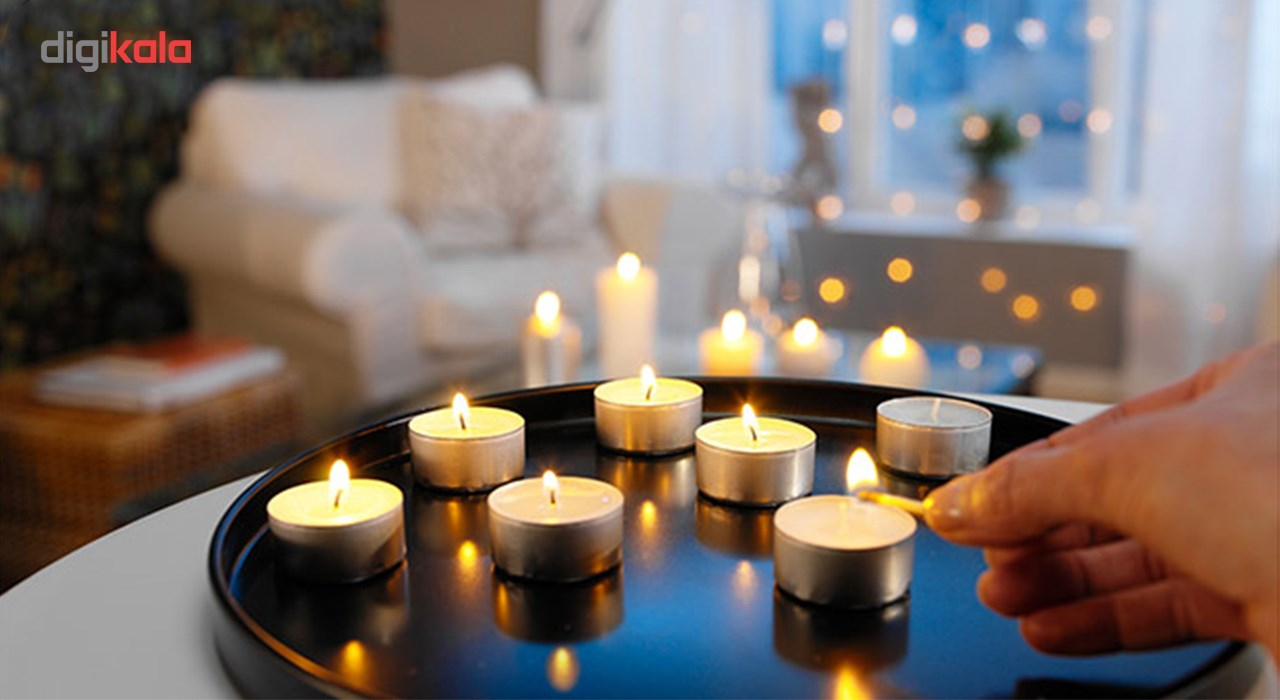 شمع وارمر PENT MAX مدل Tealight بسته 50 عددی