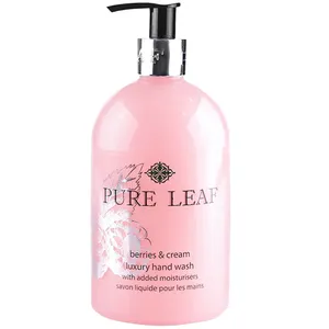 مایع دستشویی بوژنه سری Pure Leaf مدل Berries And Cream مقدار 500 گرم