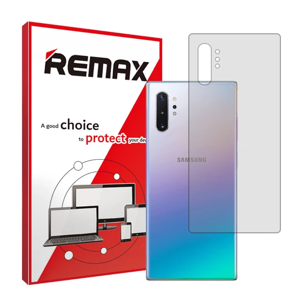 محافظ پشت گوشی شفاف ریمکس مدل HyGEL مناسب برای گوشی موبایل سامسونگ + Galaxy Note10 