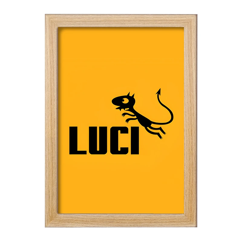 تابلو خندالو مدل انیمه طلسم شدگان کد F4024