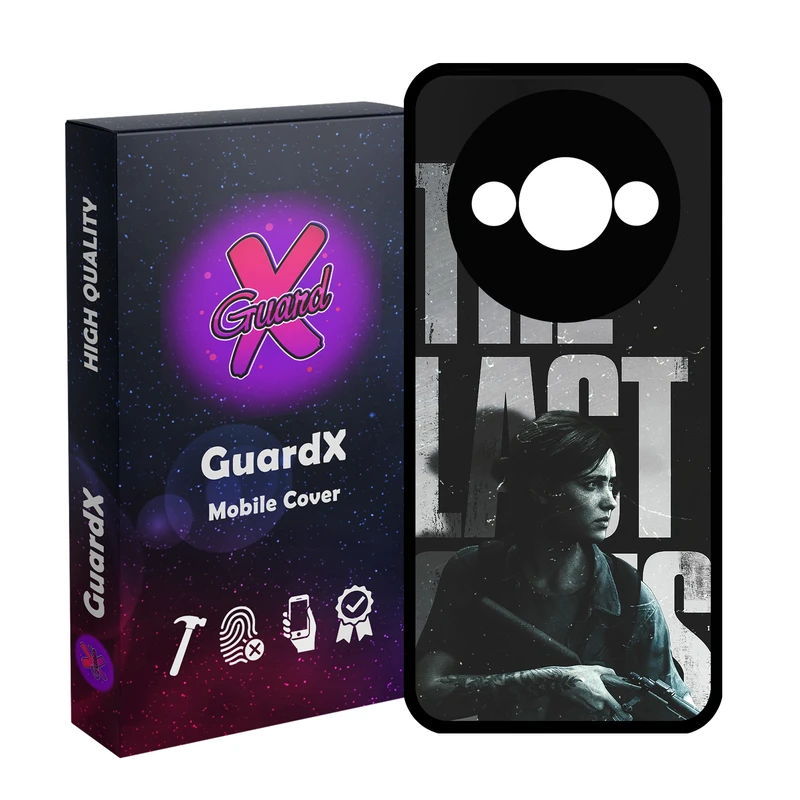 کاور گارد ایکس طرح Last of Us مدل Glass10792 مناسب برای گوشی موبایل شیائومی Redmi A3 4G/ A3X 4G/ Poco C61