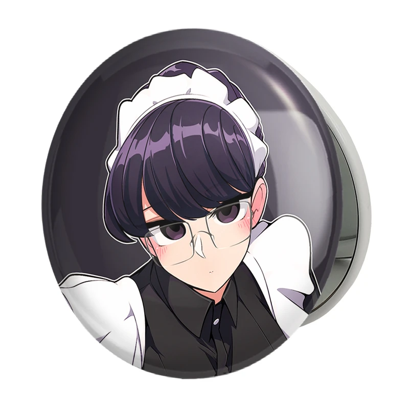 آینه جیبی خندالو طرح انیمه کومی سان مدل تاشو کد 16097 