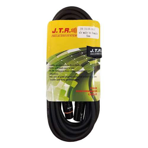  کابل میکروفن جی تی آر مدل JM3149 به طول 5 متر