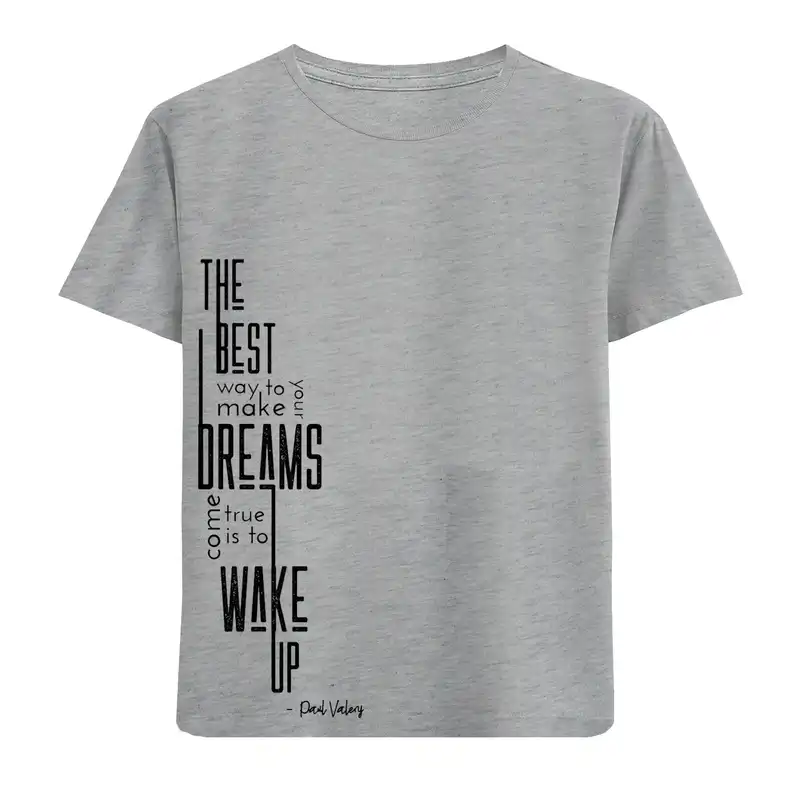 تی شرت آستین کوتاه پسرانه مدل N68 THE