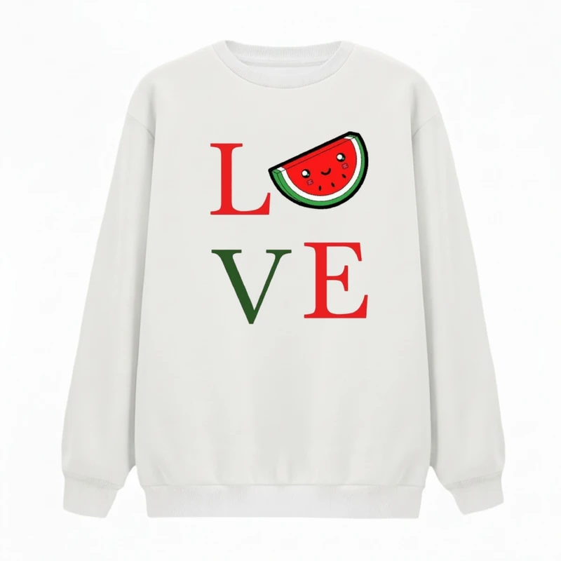 سویشرت زنانه مدل نوشته یلدایی کد 7 