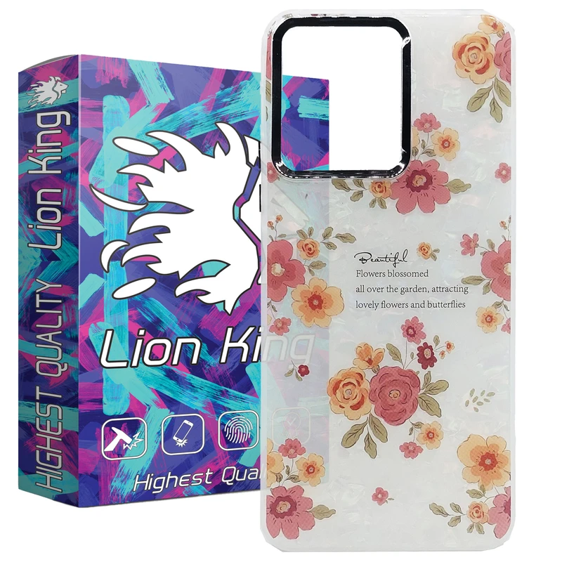 کاور لاین کینگ مدل GOLHAYBOZORG مناسب برای گوشی موبایل شیائومی Redmi 13C / Poco C65