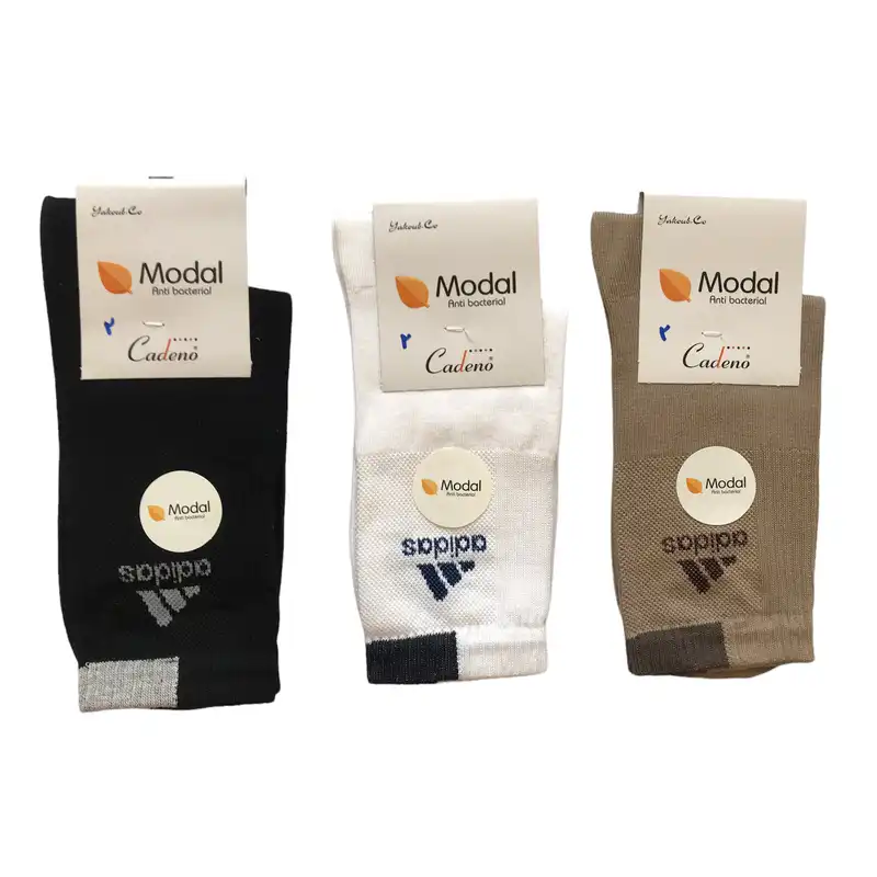 جوراب ورزشی مردانه مدل cms مجموعه ساده عددی