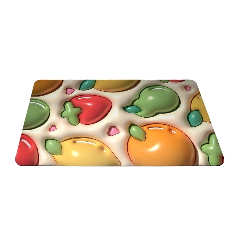 ماوس پد مدل میوه سه بعدی سایز 24x37 سانتی متر