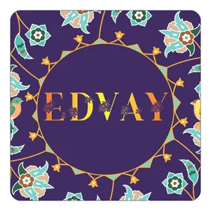 مگنت کاکتی طرح اسم ادوای edvay مدل گل و بلبل کد mg12861