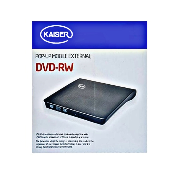باکس تبدیل DVD رایتر USB 3.0 اینترنال SATA به اکسترنال کایزر مدل ka-9.5